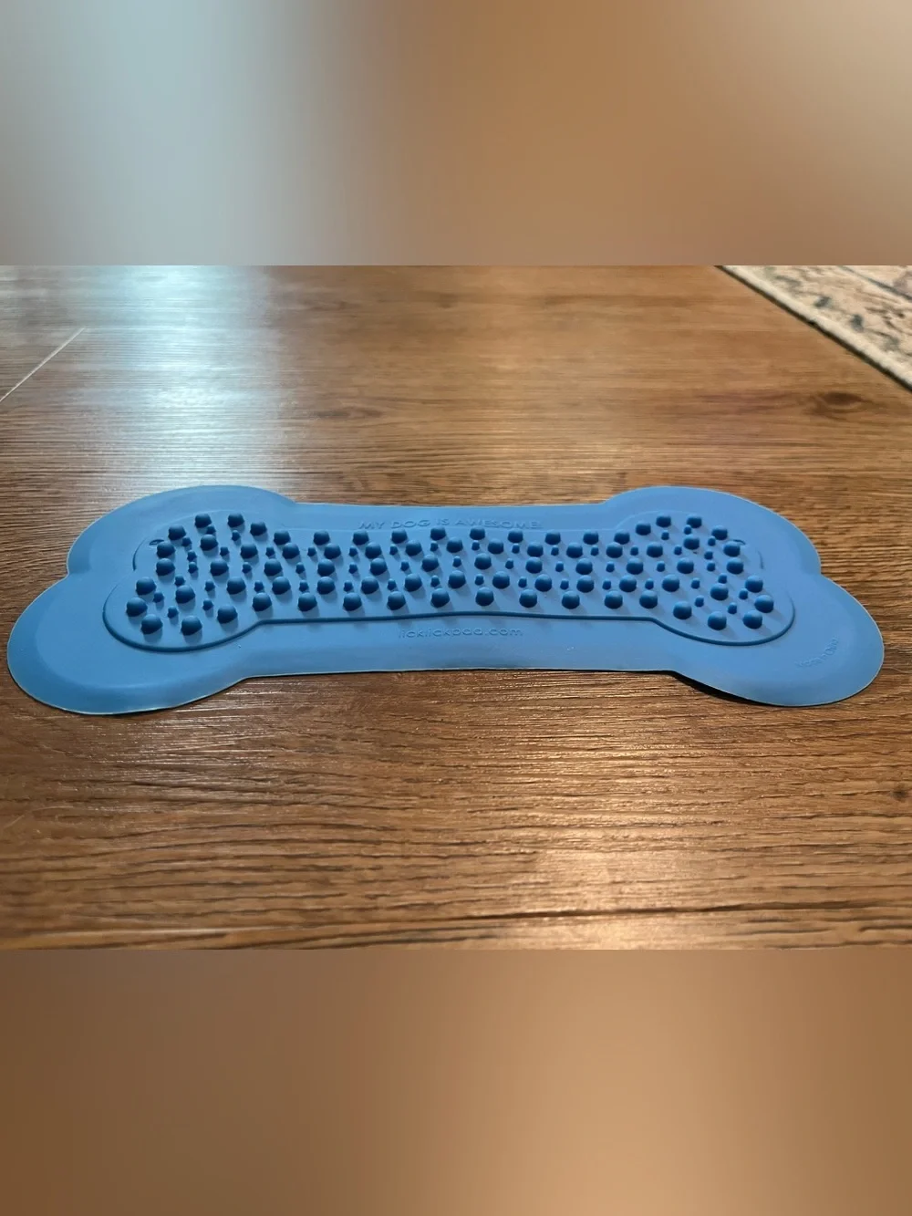 Silicone Lick Pad for Bath - Grooming Distraction, Dog, Blue, One Size